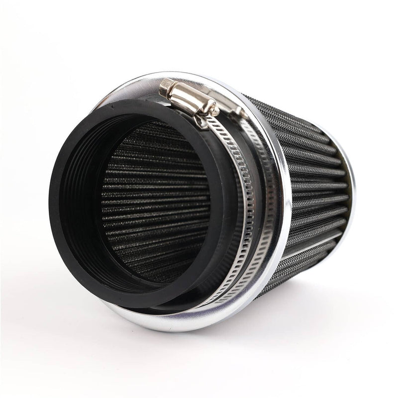 3" 76mm High Flow Inlet Dry Air Filter Cold Air Intake Cone Replacement
