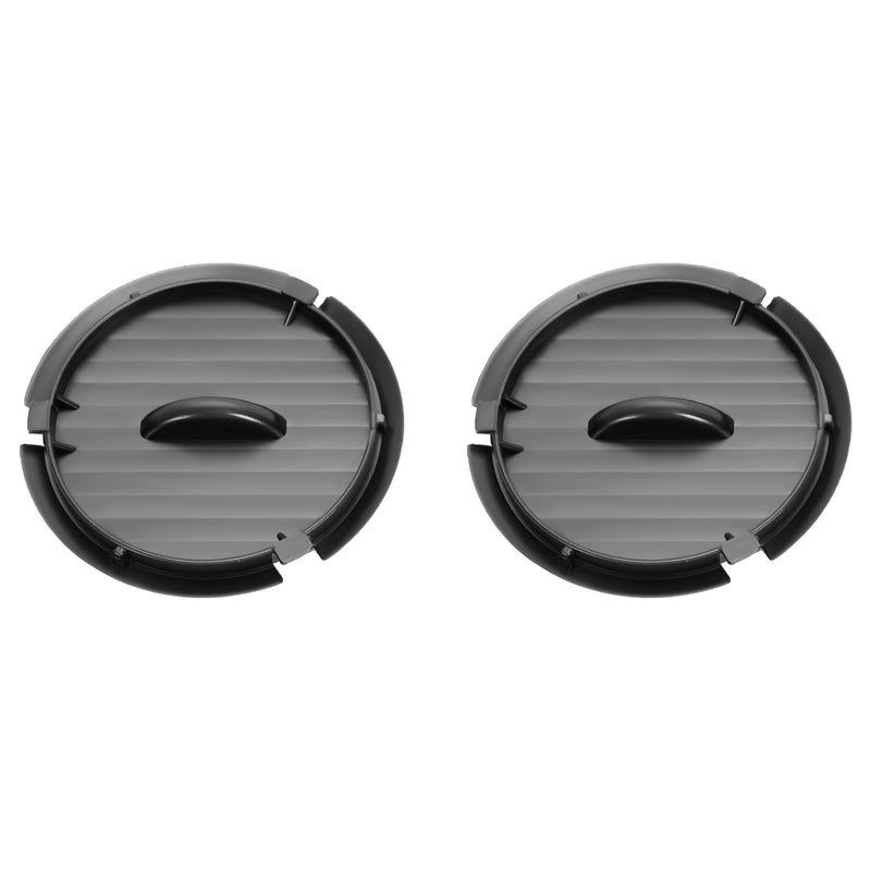 Headlight Bezel Dust Plug Cap Cover Set for Chevrolet Corvette C5 1997-2004