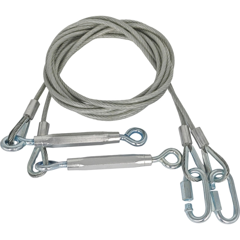 Conversion Cable Kit for Toy Hauler Patio Door for RV Rear Ramp Door 109 Inch
