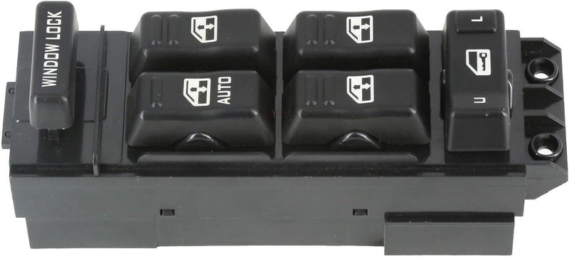 Black Electric Window Master Switch For Tahoe Yukon Suburban Avalanche 15062650