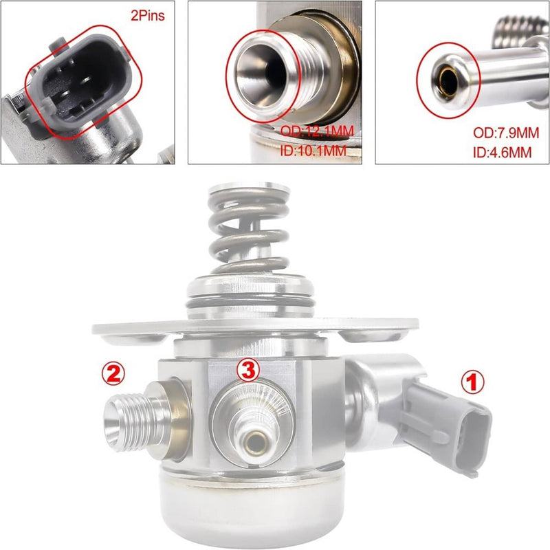 13517630644 High Pressure Fuel Pump for Mini Cooper 2012-2016 1.6L Turbocharged