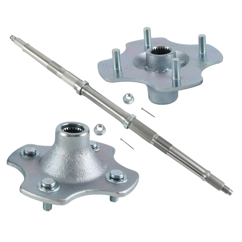 Rear Axle Shaft And Wheel Hub for Honda TRX300 Fourtrax 300 2X4 1992-2000