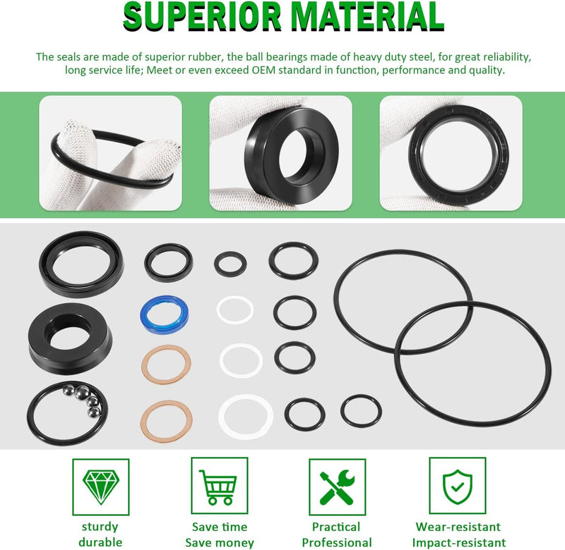 328.12002 Floor Jack Seal Kit for Sears Craftsman Series 1.5 Ton
