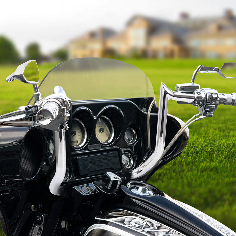 12" Chrome Meathook Handlebar for Harley Street Glide Special FLHXS 2014-23