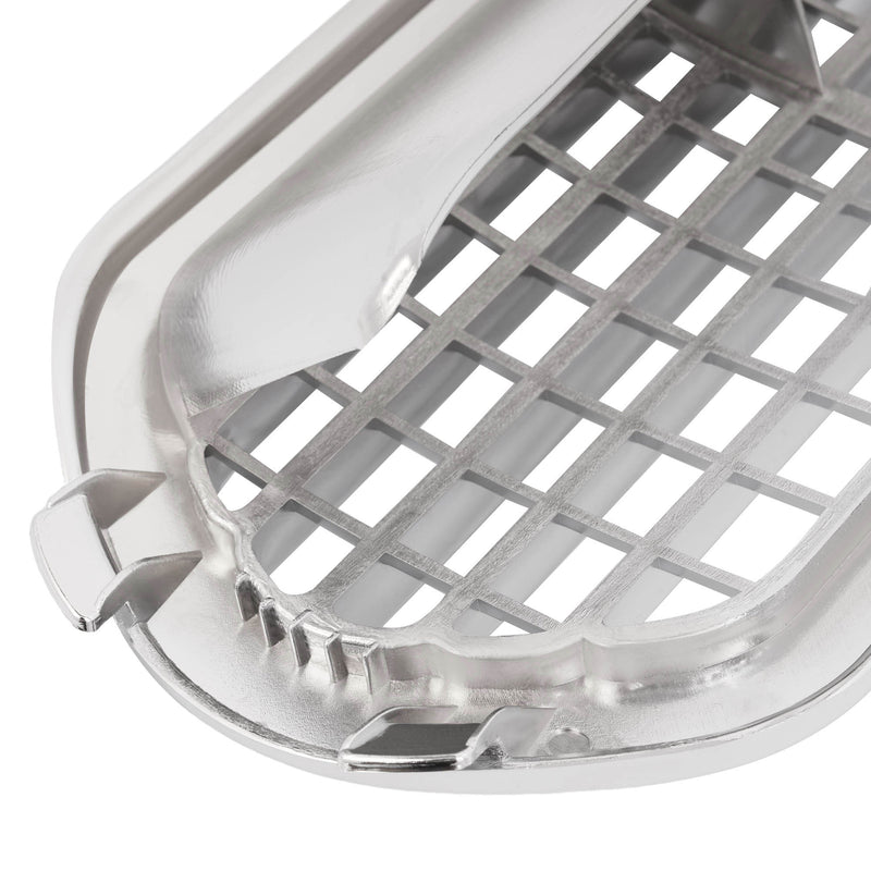 Chrome Hood Side Grille Air Intake Vent Cover ABS for Freightliner M2 2002-2018