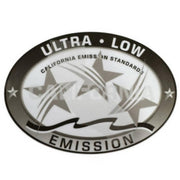 DURAFORCE Ultra Low Emission 3 Star Decals Stickers for SeaDoo Yamaha Honda Gray