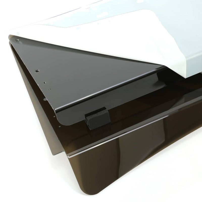 Folding Tinted Windshield Windscreen for EZGO Express S4 L4 Golf Cart