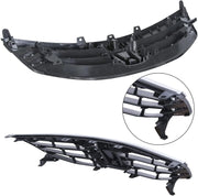 DURAFORCE Front Radiator Bumper Grille Front Upper Chrome Grill Fit Honda Accord 2011-2012