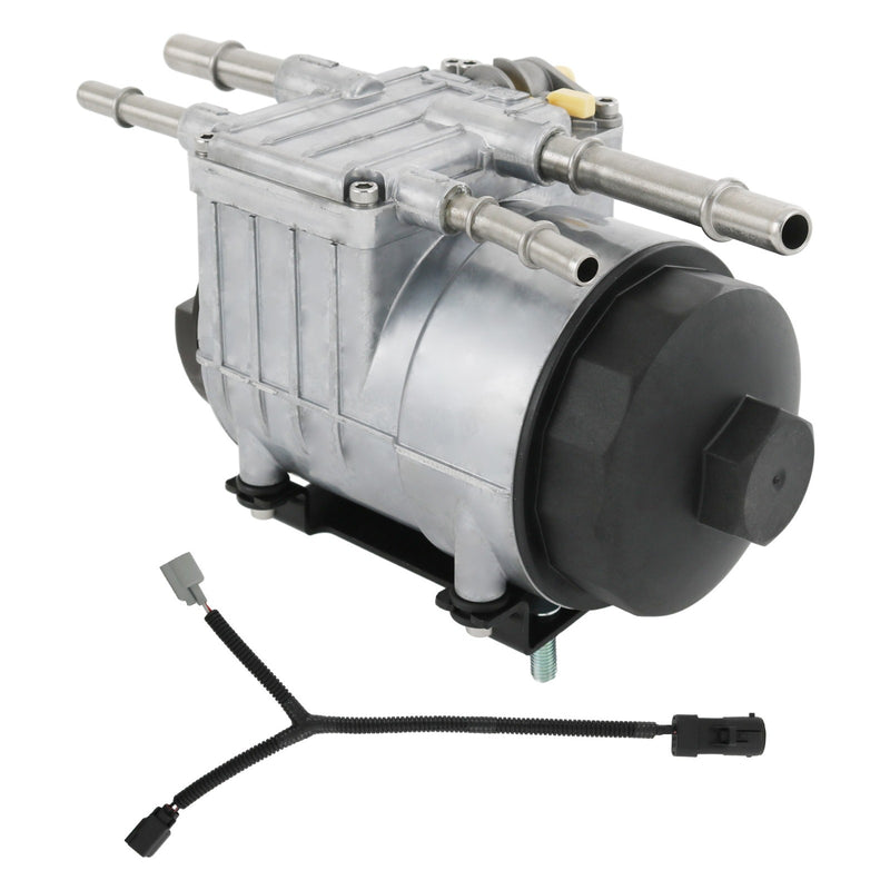 In-Line Diesel Fuel Pump with Filter for Ford F-250 F-350 F-450 Super Duty 08-20