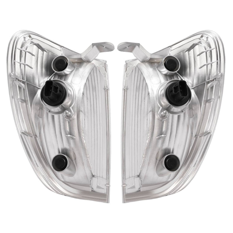 DURAFORCE Corner Signal Marker Lights for Land Cruiser 2005-2007 Chrome Amber L+R Set