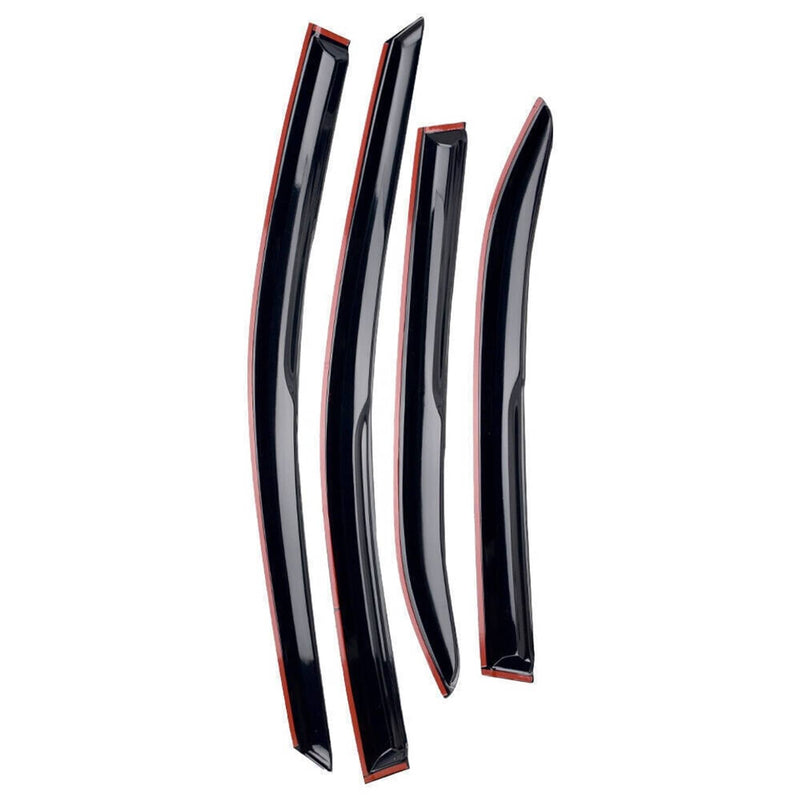 JDM 3D Mugen Style Window Visors Rain Guards for Toyota Camry 2018-2024