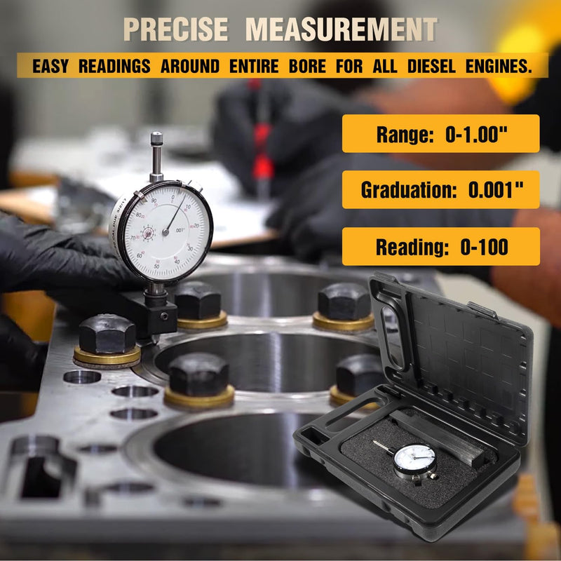 6434 Sleeve Height And Counterbore Gauge for Diesel Engines Cylinder Bore