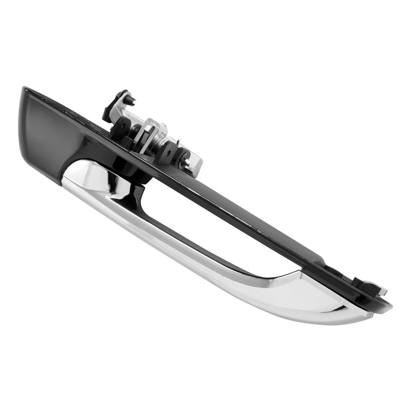 Outside Door Handle for Dodge Ram 1500 2009-24 2500 2011-24 Black Silver 4Pcs