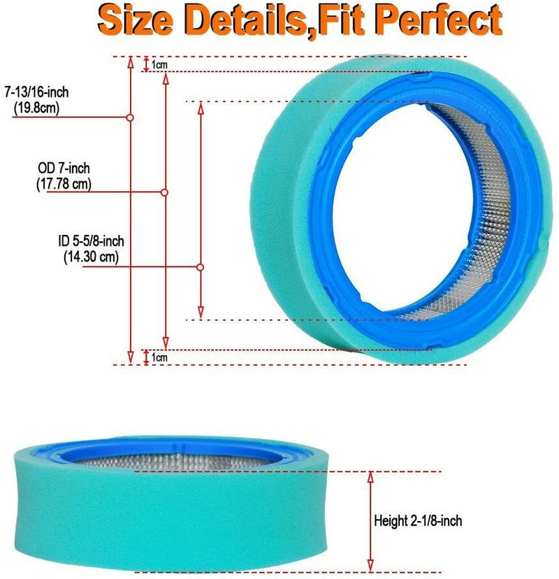 Air Filter Replacement OEM 394018 392642 394018S LG394018JD 5000441 for Toro 92-0527 272490