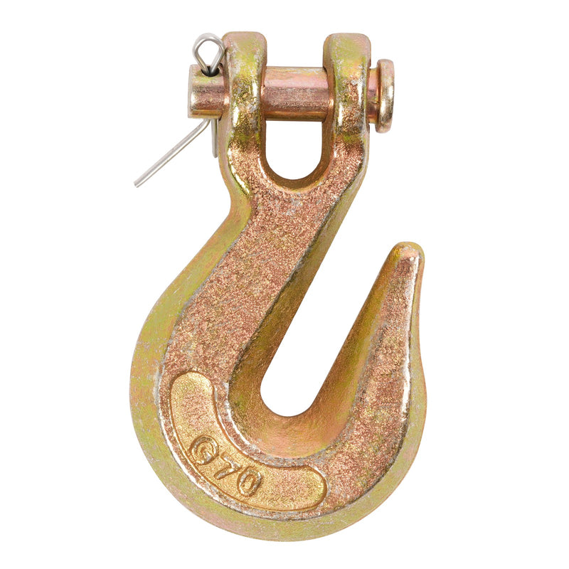 G70 3/8" Clevis Grab Hook Tow Chain Tie Down for Flatbed Truck Trailer 10 Pack