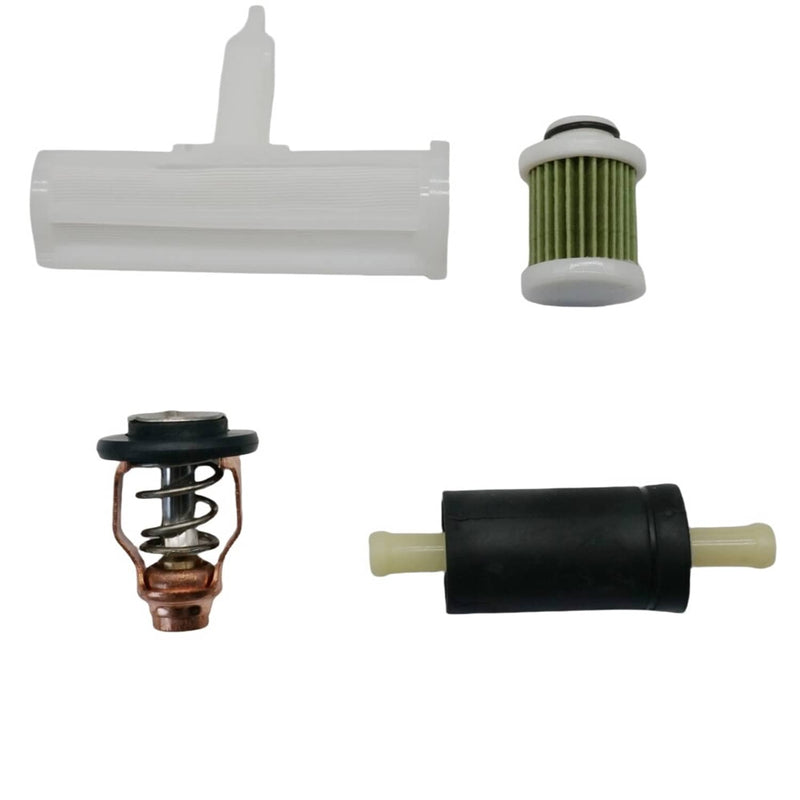 DURAFORCE Maintenance Service Kit for Yamaha 4-Stroke 80HP F80B Outboard Oil Fuel Filter