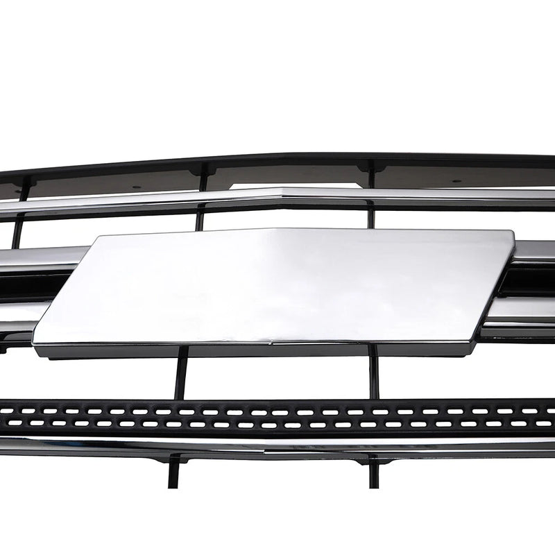 DURAFORCE Chrome Front Bumper Upper Lower Grille for Chevrolet for Chevy Traverse 2018 21