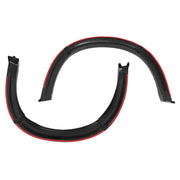 DURAFORCE Textured Black Front Rear Fender Flares Set for Dodge Ram 2500 3500 2010-2018