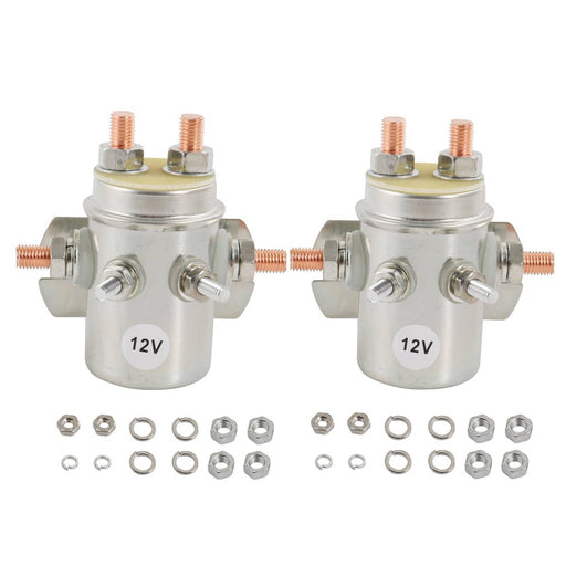 DURAFORCE 6 Terminal 12V Continuous Duty Relay Solenoid for Autocrane Boom Winch 2X