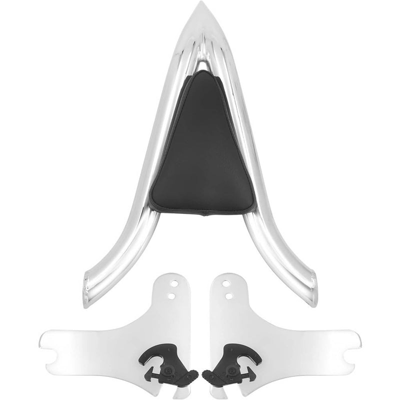 22'' Chrome Backrest Sissy Bar for Harley Road King Electra Glide 1997-2008