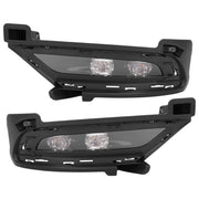 DURAFORCE LED Bumper Fog Lights Bezel Left Right Side for Chrysler 300 2015-2024