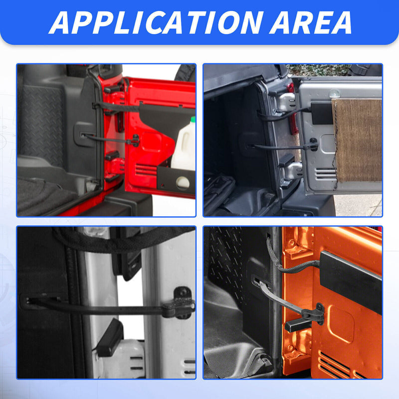 Tailgate Check Strap Retaining Arm for Jeep Wrangler JK Rear Door Gate 2011-2019