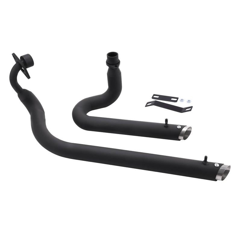 Black Exhaust Pipe System for Yamaha V Star 650 XVS650 Dragstar XVS400