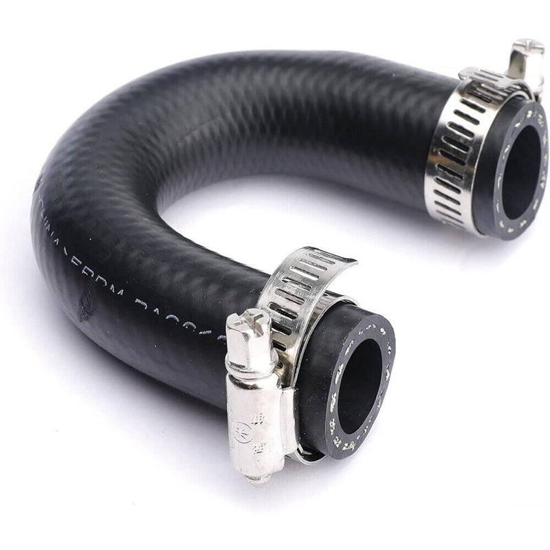 LS Heater Core Bypass Delete Hose Coolant Crossover w/ Clamps for Chevy Pontiac