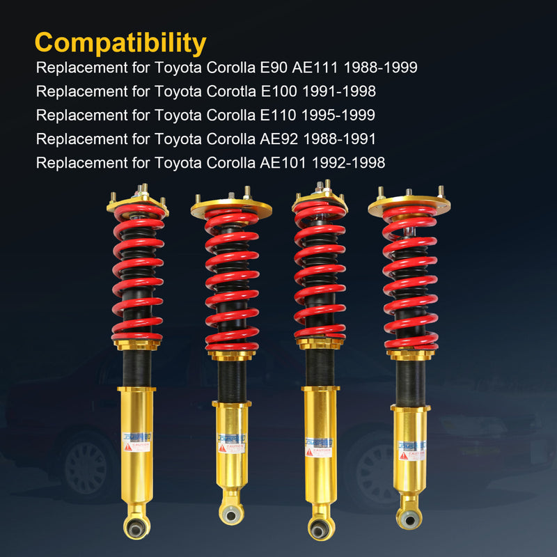 Coilovers Kits for 2006-2012 Lexus IS350 IS250 Shock Absorbers Struts Adj Height