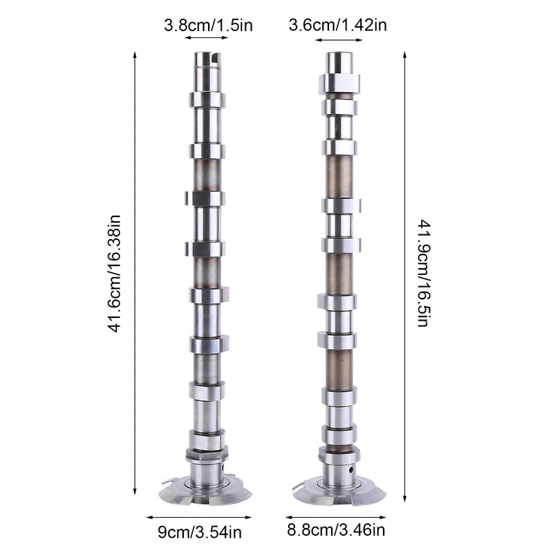 2x Camshaft Intake & Exhaust for Mercedes-Benz M274.910 1.6T M274.920 2 Pieces