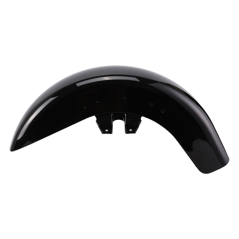 Vivid Black Front Fender for Harley Touring Street Road Glide 1989-2013