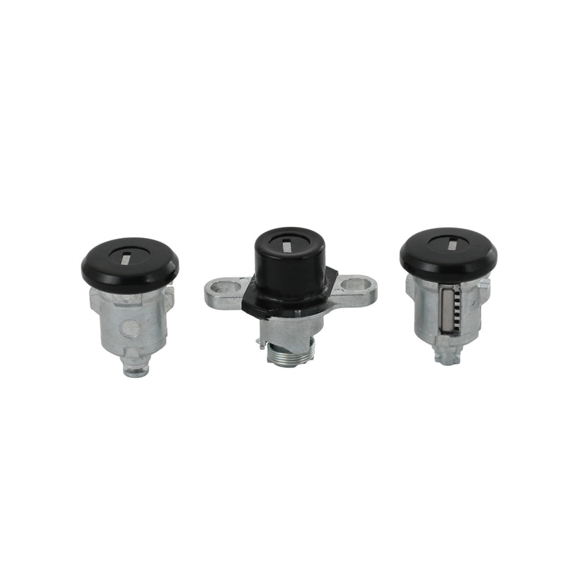 PY472 Black Doors & Hatch Lock Cylinder Set for 1993-2002 Camaro Firebird