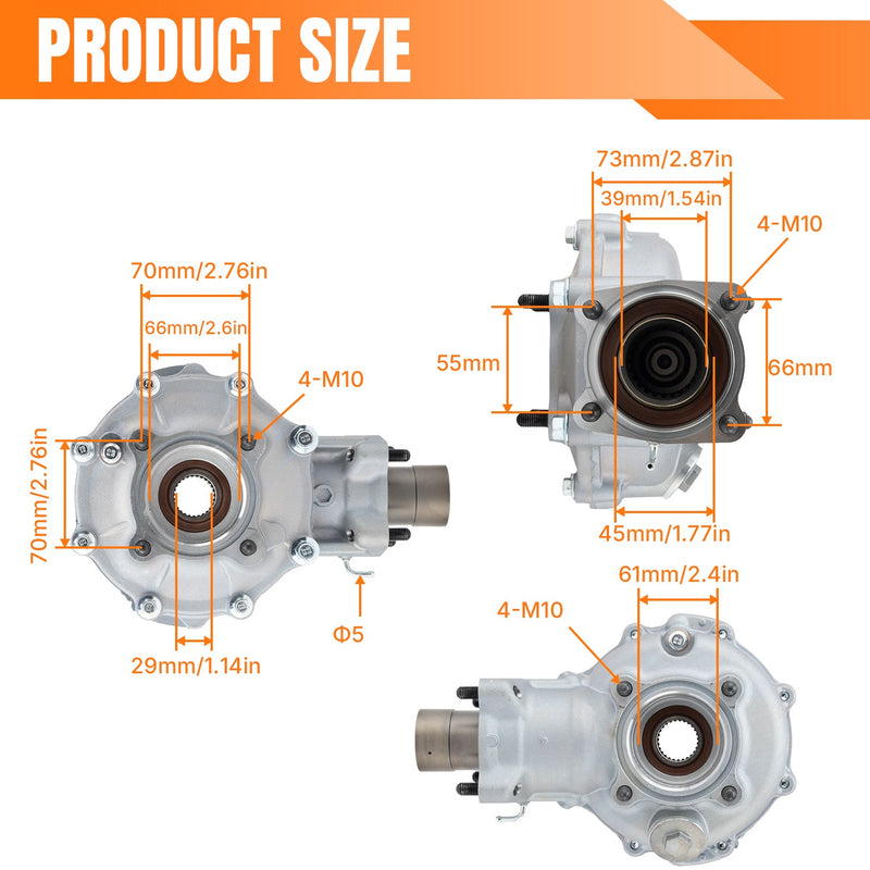 TRX500FM Complete Rear Differential Axle for Honda Foreman 500 S FE ES 05-11