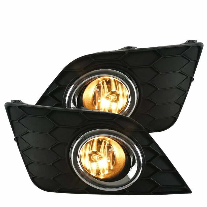 DURAFORCE Fog Light Lamp Bumper Lower Grille W/Sensor Hole New Fit Nissan Sentra 2016-2019