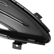 DURAFORCE Passenger Side Front Chrome Fog Light Cover Bezel for Ford Edge 2019 2020-2024