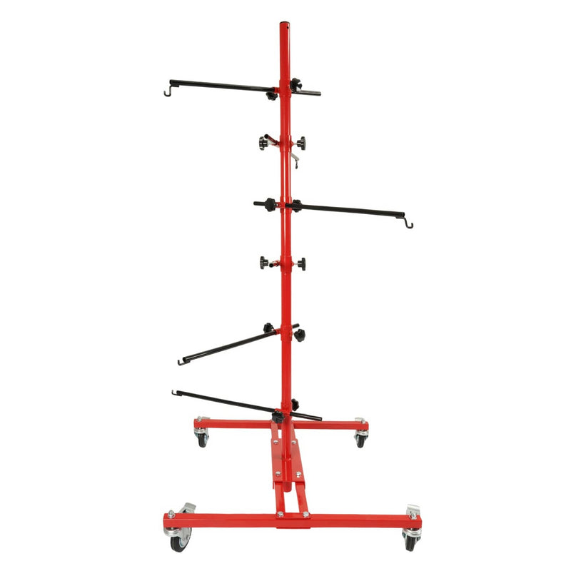 DURAFORCE Powder Coated Adjustable Tree Paint Stand for Autobody Door Fender Panel