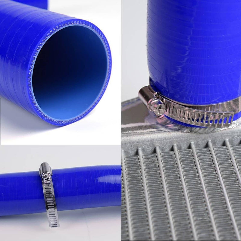 Silicone Radiator Hose Kit for 1992-2000 Honda Civic D15 D16 SOHC EG EK Blue