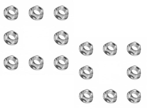 DURAFORCE Wheel Nuts 3/8 24 for Polaris 2008 2009 2010 Outlaw 450 Ranger Crew HD 700 16Pcs