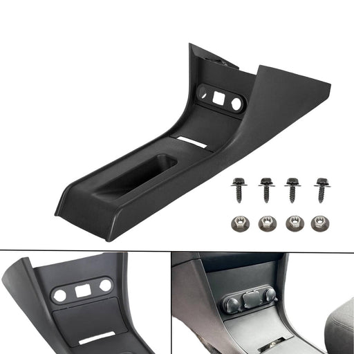 DURAFORCE Center Console Plastic Upholstered Trim Black for Dodge Charger Police 2011-2020