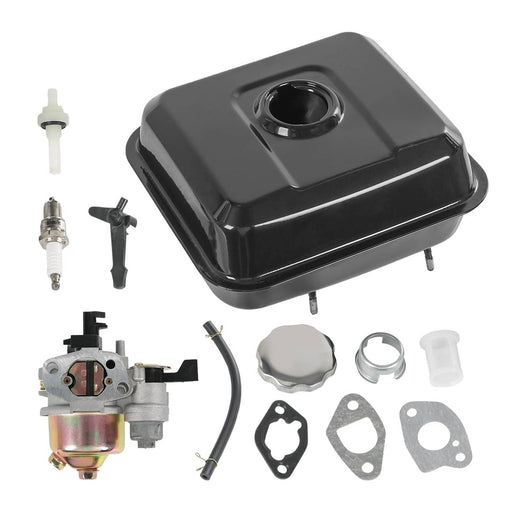 DURAFORCE Gas Fuel Tank Carburetor Kit for Predator 212cc 196cc Honda GX160 GX200