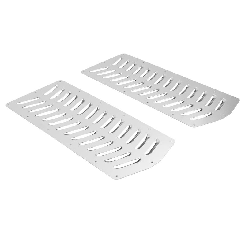 DURAFORCE Universal Car Parts Hood Louver Vent Panel Set Hood Cooling Kit