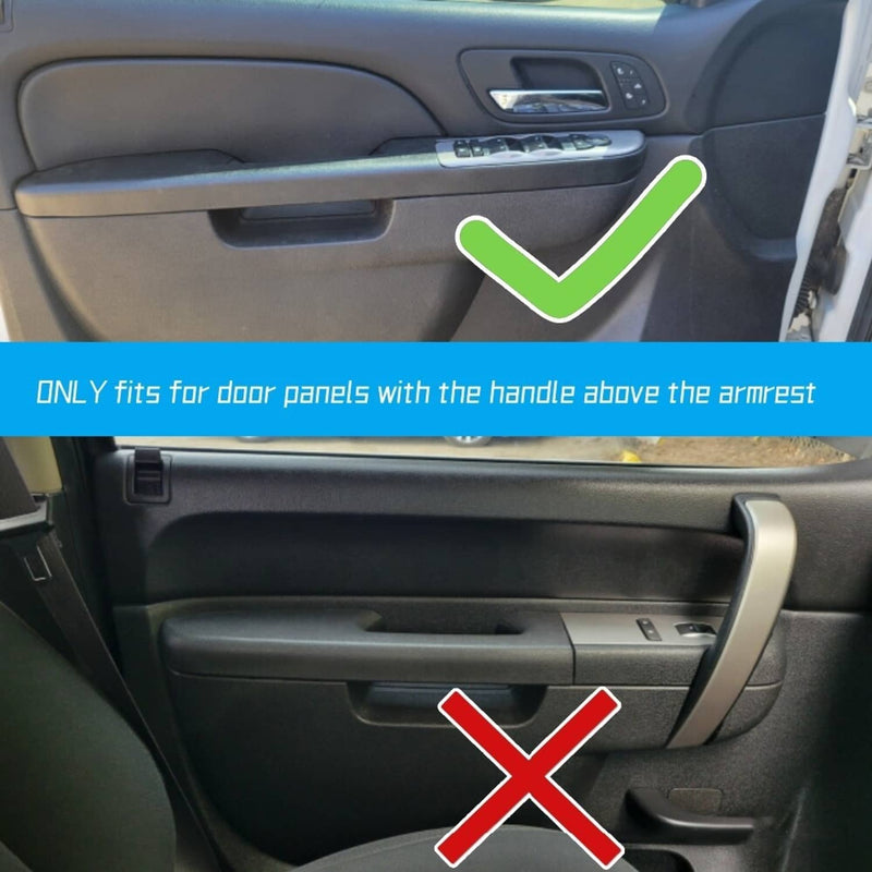 Driver Door Panel Handle Armrest Repair for Chevy GMC Tahoe Silverado 2010-2014