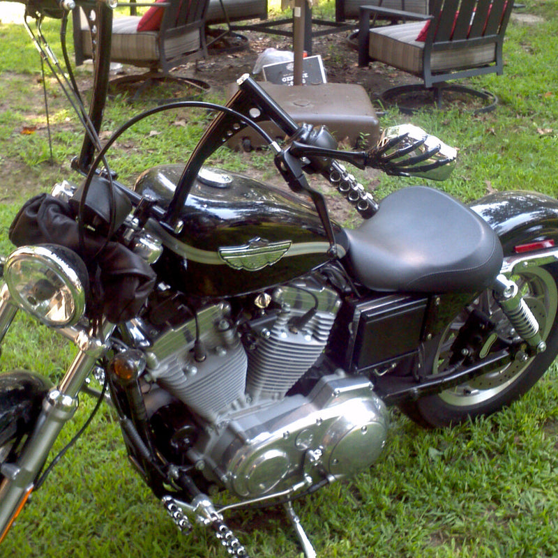Smooth Driver Rider Solo Seat for Harley Sportster XL 1200 883 1983-2003 2000