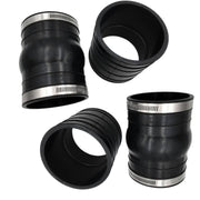 DURAFORCE Upper Lower Rubber Coupler Exhaust Hose Bellows for OMC Volvo Penta 4.3 5.0 5.7L