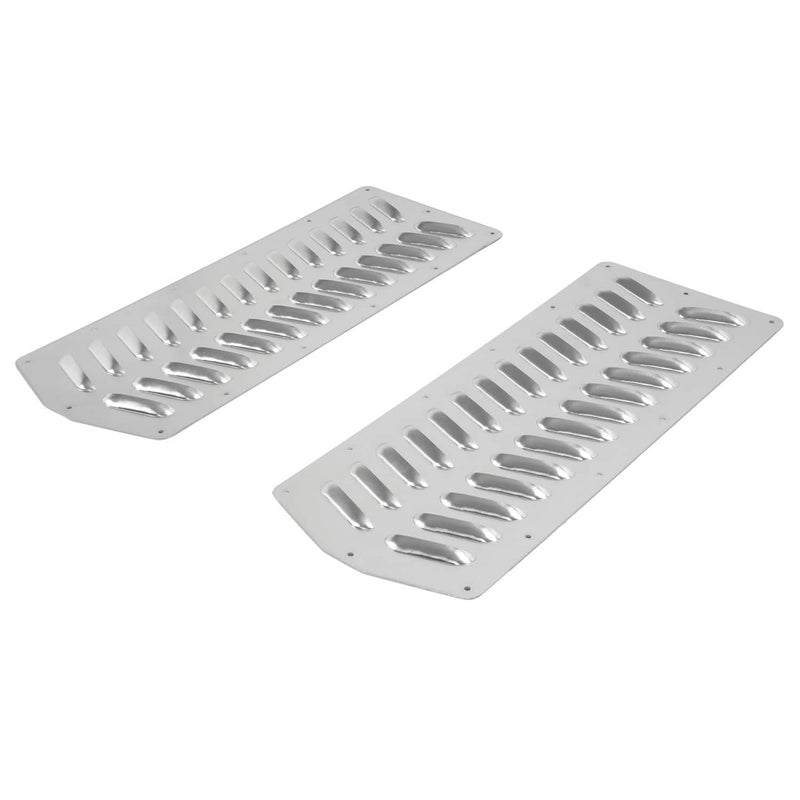 DURAFORCE Universal Car Parts Hood Louver Vent Panel Set Hood Cooling Kit
