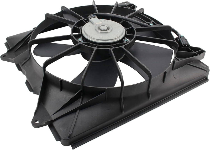A/C Condenser Radiator Cooling Motor Fan for 2013-2017 Honda Accord Touring 2Pcs