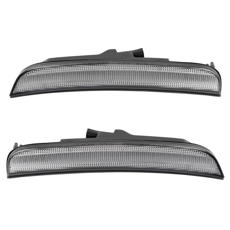 Front Side Marker Light Reflector for Chrysler 300 2015-2023 Amber LED Smoked