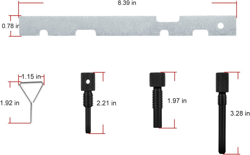 Cam Timing Alignment Tool Kit for Ford Fiesta Focus Mazda Volvo Duratec Engines