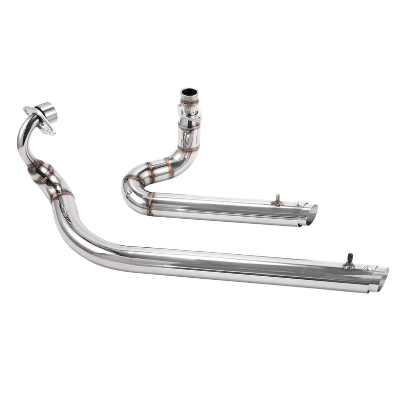 Shortshots Staggered Exhaust Pipe System for Yamaha V Star 650 XVS650A
