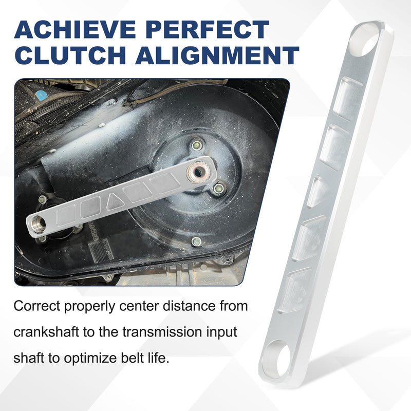 Aluminum Transmission Shaft Clutch Alignment Tool for Polaris RZR 2016-2024 Silv